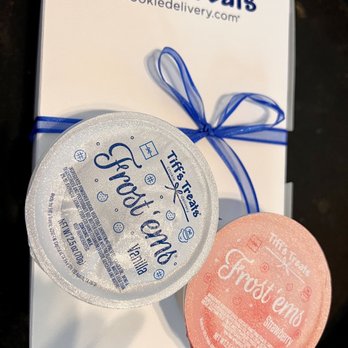 Tiff's Treats Cookie Delivery - Sides of frosting are a must have! - Desserts Near Me - Tampa Bay, Florida Tiff's Treats Cookie Delivery - Sides of frosting are a must have! - Desserts Near Me - Tampa Bay, Florida