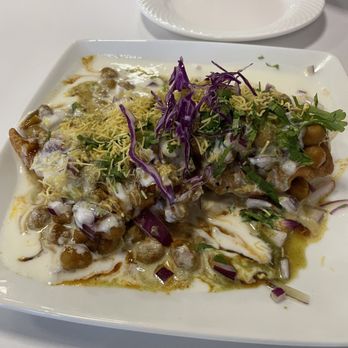 Junoon Indian Cuisine & Bar - Samosa chaat - Indian Near Me - Manteca, California