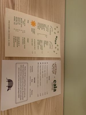 Menu photo 1 Cala Coffee Vestavia Hills, AL Menu photo 1 Cala Coffee Vestavia Hills, AL
