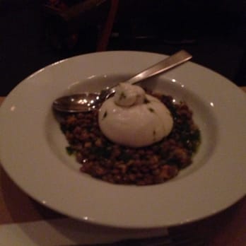 Ruby Red Flamingo - Lentil and burrata salad - Italian Near Me - North Adelaide, SA
