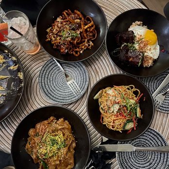 Casablanca - Chili noodles, sesame noodles, Mi go reng, and the Korean barbecue - Cocktail Bars Near Me - Dallas, Texas Casablanca - Chili noodles, sesame noodles, Mi go reng, and the Korean barbecue - Cocktail Bars Near Me - Dallas, Texas