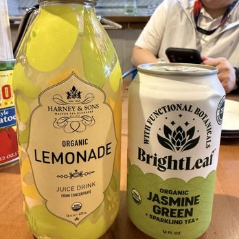 Square Pie Guys - San Francisco - Loved the drink options here: Harney & Sons Lemonade and BrightLeaf Jasmine Green (sparkling). - Pizza Near Me - San Francisco, California Square Pie Guys - San Francisco - Loved the drink options here: Harney & Sons Lemonade and BrightLeaf Jasmine Green (sparkling). - Pizza Near Me - San Francisco, California