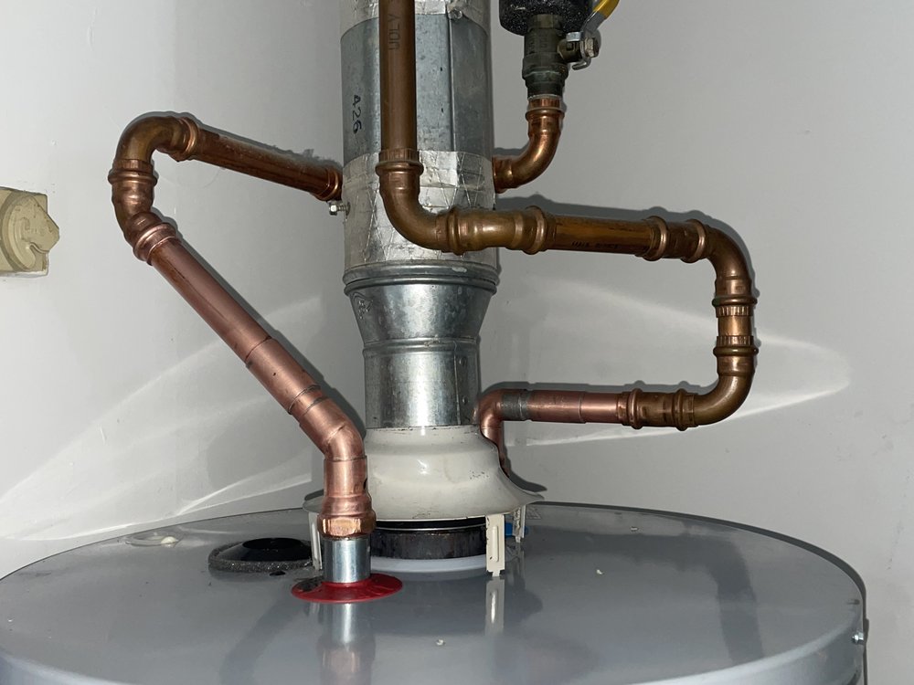 Slide of Down the Line Sewer Drains and Piping