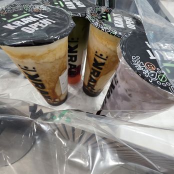 Krak Boba - 2 King Brulee, strawberry matcha, tarot twist. - Bubble Tea Near Me - Temecula, California