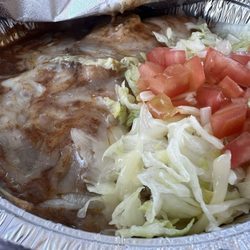 Tamale under that