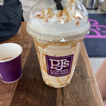 PJ's Coffee - Irving - Cameral Velvet Ice - Coffee & Tea Near Me - Irving, Texas PJ's Coffee - Irving - Cameral Velvet Ice - Coffee & Tea Near Me - Irving, Texas