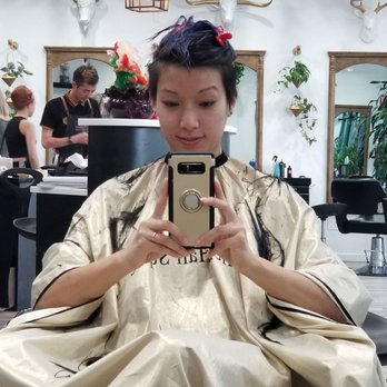 Xcellent Hair Square - Major undercut in process! - Hair Salons Near Me - Flushing, New York