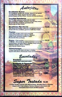 Menu photo 6 La Barca Restaurant Los Angeles, CA Menu photo 6 La Barca Restaurant Los Angeles, CA