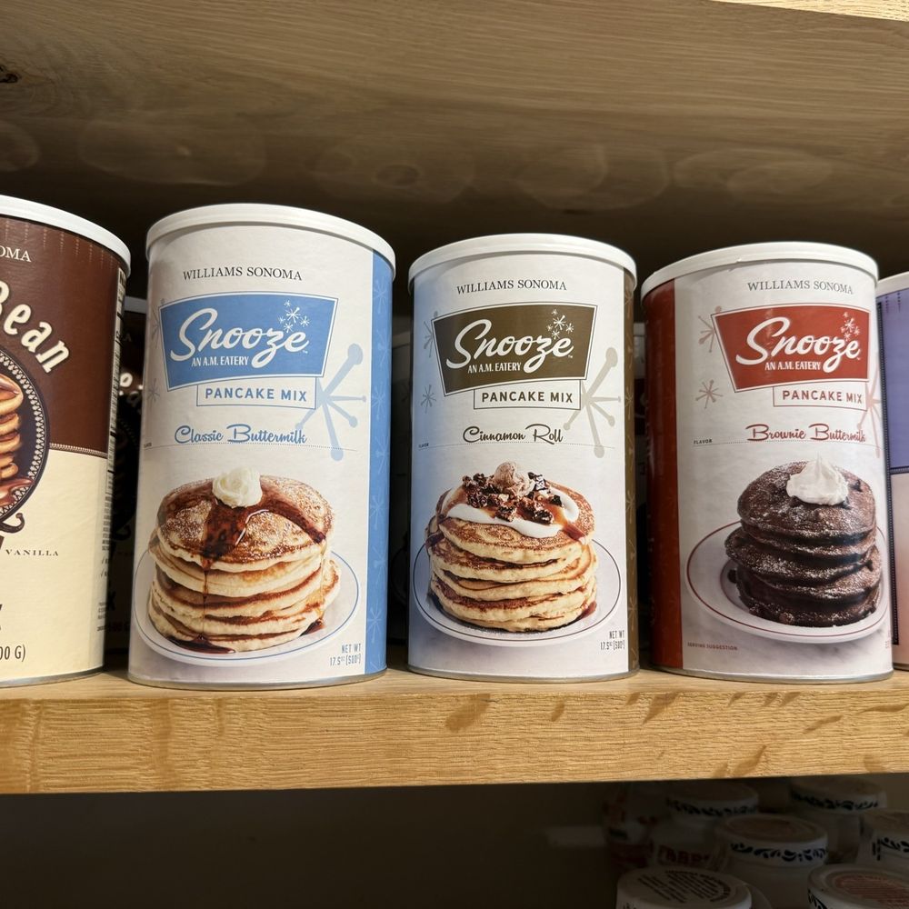 Williams-Sonoma - Love " snooze" pancakes - Specialty Food Near Me - San Diego, California Williams-Sonoma - Love " snooze" pancakes - Specialty Food Near Me - San Diego, California