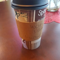 Red River Coffee - Size of the large drinks