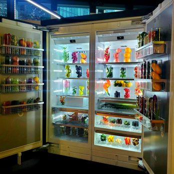 Westbank - Oakridge Park show room. Miele fridge. - Home Developers Near Me - Vancouver, British Columbia Westbank - Oakridge Park show room. Miele fridge. - Home Developers Near Me - Vancouver, British Columbia