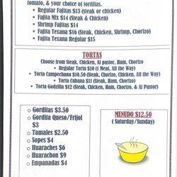 Marcos Authentic Mexican Food - Tortas/Fajitas