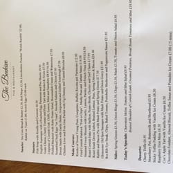 The Beehive - Menu June 8 2015