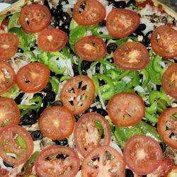 Flying Pie Pizzeria - Vegetarian pizza  16 inches aka large.
