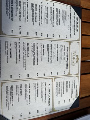 Menu photo 6 Nora’s Carmel Carmel By The Sea, CA Menu photo 6 Nora’s Carmel Carmel By The Sea, CA