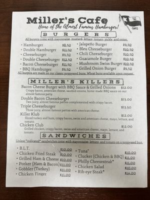 Miller's Cafe by null