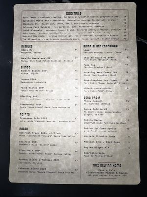 Menu photo 4 Delfina San Francisco, CA Menu photo 4 Delfina San Francisco, CA