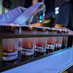 Full House Karaoke & Bar - Mixed drink shots - very light and very sweet