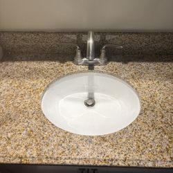 Garden Property Cleaners Plus - After bathroom sink