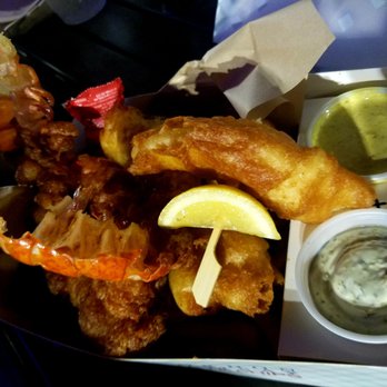 Gordon Ramsay Fish & Chips - Lobster and shrimp combo with added cod - Fish & Chips Near Me - Orlando, Florida Gordon Ramsay Fish & Chips - Lobster and shrimp combo with added cod - Fish & Chips Near Me - Orlando, Florida