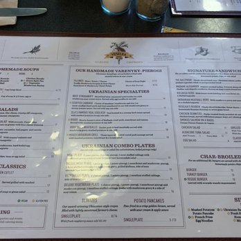 Veselka - Lunch menu (11/3/2018) - Ukrainian Near Me - New York, New York Veselka - Lunch menu (11/3/2018) - Ukrainian Near Me - New York, New York