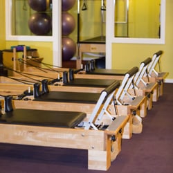 Pilates Northwest - Balanced Body commercial reformers at Pilates Northwest.