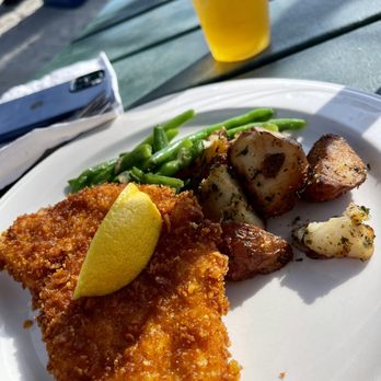 The Mucky Duck - Crunchy Grouper is really delicious! - Seafood Near Me - Captiva, Florida The Mucky Duck - Crunchy Grouper is really delicious! - Seafood Near Me - Captiva, Florida