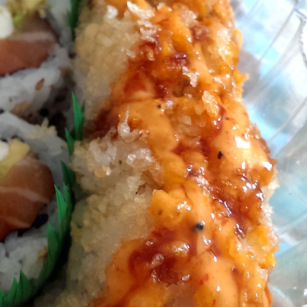 Sushi To Go 36 - Spicy Tuna Crunch Roll $6.99 - Sushi Bars Near Me - Palatine, Illinois Sushi To Go 36 - Spicy Tuna Crunch Roll $6.99 - Sushi Bars Near Me - Palatine, Illinois