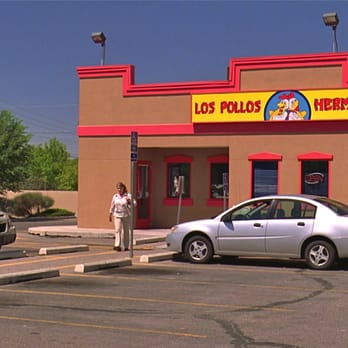 Los Pollos Hermanos - Outside in the parking lot - Fast Food Near Me