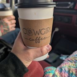 Cowgirl Coffee - Honey oat milk latte