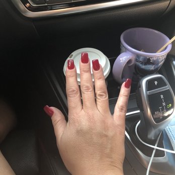 AMC Nails & Spa - My nails fixed at another place - Nail Salons Near Me - Richmond, Texas