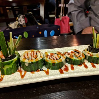 Genji Sushi - a plate of sushi on a table - Sushi Bars Near Me - Dartmouth, Nova Scotia Genji Sushi - a plate of sushi on a table - Sushi Bars Near Me - Dartmouth, Nova Scotia