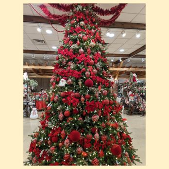 Hicks Nurseries - The Red Christmas Tree... Gorgeous. - Nurseries & Gardening Near Me - Westbury, New York