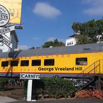 Carney's Restaurant - Carneys on the Sunset Strip.  Photo by, George Vreeland Hill - Burgers Near Me - Los Angeles, California