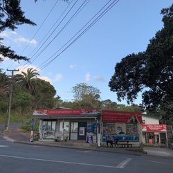 Little Oneroa Takeaways - It's located behind the convenient store. I recommend the fish and chips here!!!