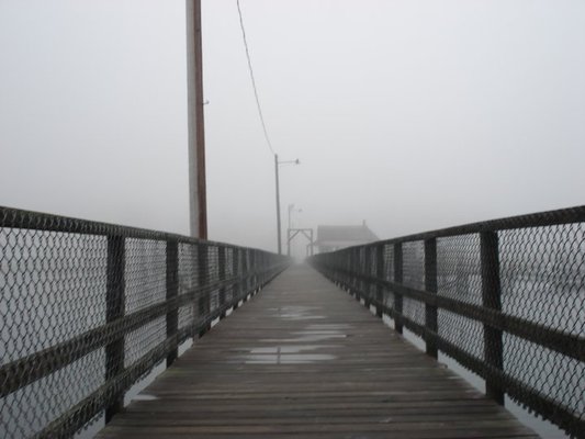 Boothbay Harbor Footbridge by null