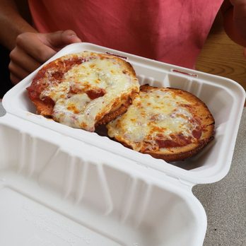 Bagel Cafe - Pizza bagel. - Bagels Near Me - Manchester, New Hampshire