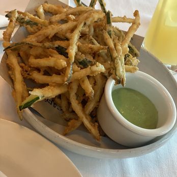Pecan Square Cafe - Zucchini fritters - New American Near Me - Austin, Texas Pecan Square Cafe - Zucchini fritters - New American Near Me - Austin, Texas