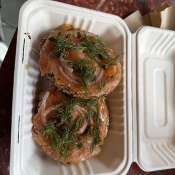 Apollo Bagels - Bagel with smoked salmon - Bagels Near Me - New York, New York Apollo Bagels - Bagel with smoked salmon - Bagels Near Me - New York, New York