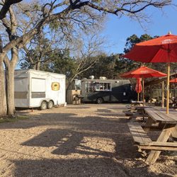 The Hungry Yard - This is a pretty big food truck park. About 10 trucks