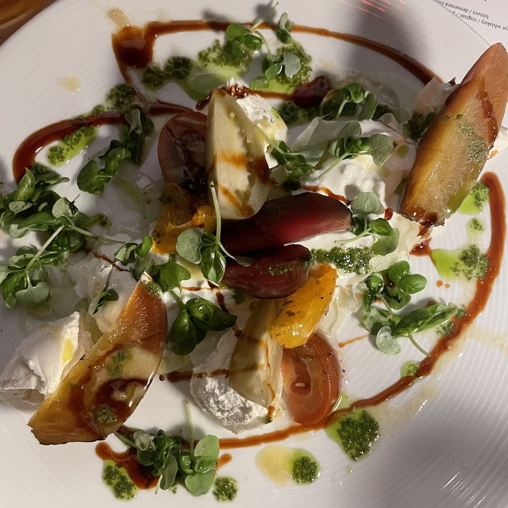 A Light in the Attic - Burrata Salad - Cocktail Bars Near Me - West Reading, Pennsylvania