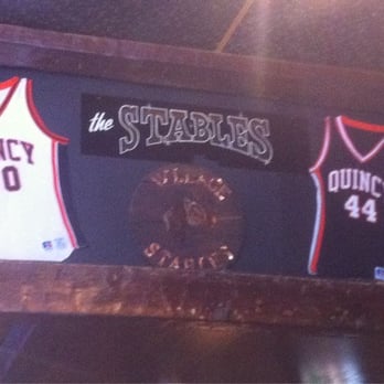 The Stables - basketball jerseys on display in a bar - Bars Near Me - Quincy, Michigan The Stables - basketball jerseys on display in a bar - Bars Near Me - Quincy, Michigan