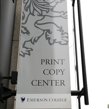 EMERSON COLLEGE PRINT COPY CENTER 