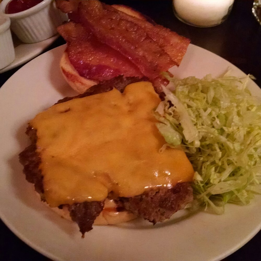 Two 8 Two Bar & Burger - Turkey burger with cheese, bacon and lettuce. - Burgers Near Me - Brooklyn, New York