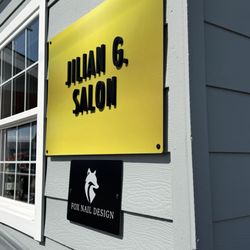SignDog NW - Dimensional Letters on Business Sign for Jilian G Salon