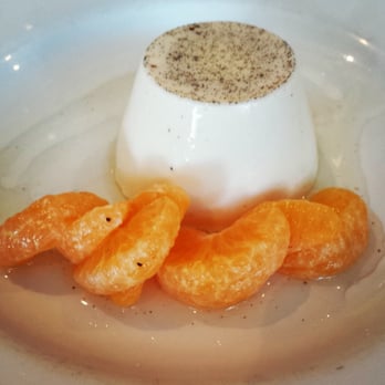 Art Gallery Food + Wine - Kangaroo Island honey pannacotta with poached mandarins - Coffee & Tea Near Me - Adelaide, SA Art Gallery Food + Wine - Kangaroo Island honey pannacotta with poached mandarins - Coffee & Tea Near Me - Adelaide, SA