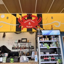 Calvert Crabs & Seafood - Front counter. They also own a food truck so watch out for them at local festivals.