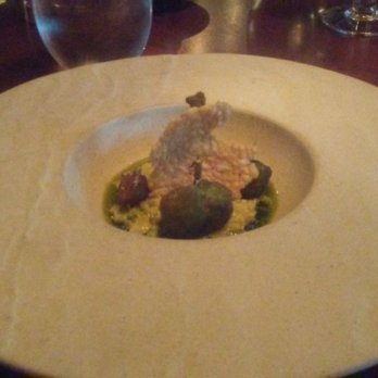 Partage - Tender Frogs legs over onion risotto - French Near Me - Las Vegas, Nevada Partage - Tender Frogs legs over onion risotto - French Near Me - Las Vegas, Nevada