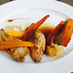 The Black Horse Hotel - Roast chicken. What was there was great. But a bit on the small side.