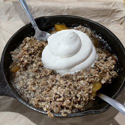 Blackstone Gastropub - Apple and peach cobbler